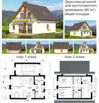 Продается теплый канадский дом из сэндвич- панелей. в Ижевске